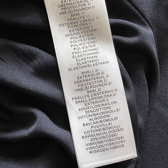 Adrianna Papell Navy Lace Off Shoulder Formal Evening Cocktail Prom Dress, 2 - Picture 13 of 13